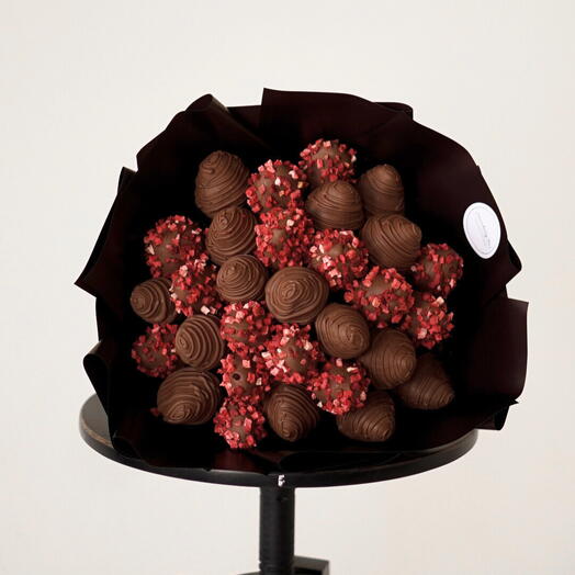 Ramo de Fresas en chocolate "Emilia"