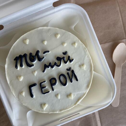 Бенто торт: ты мой герой