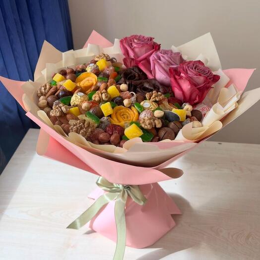 Сохофрукты с розами