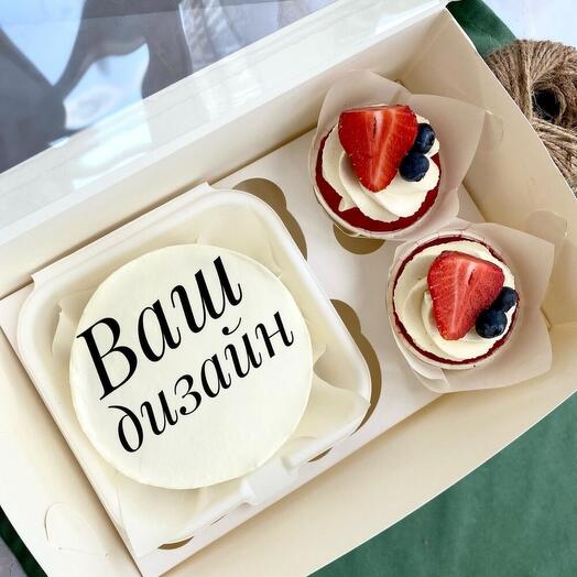 Сладкий набор бенто + капкейки