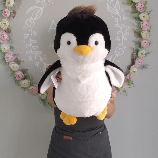 Плюшевый пингвин со стильной причёской🐧 (и)