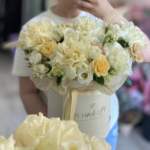 Цветы в коробке