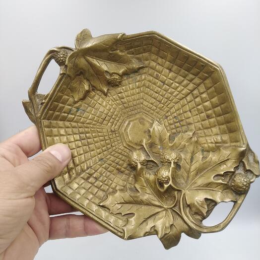 Vintage bronz állvány