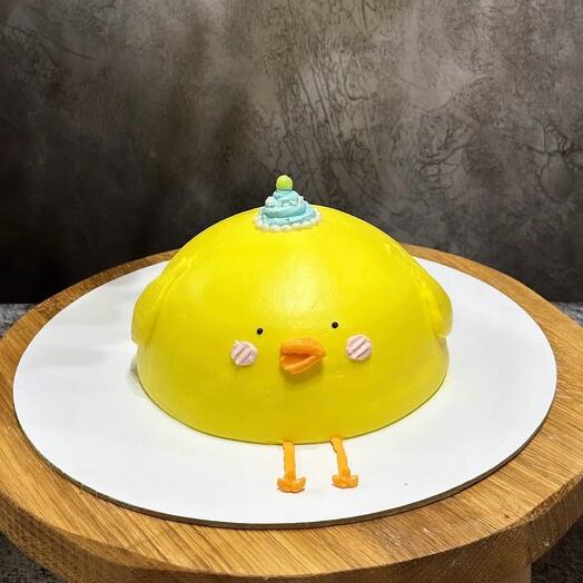 Pastel de Bento-chica animal