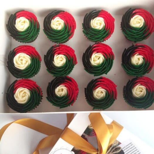 UAE Swrils Cupcakes