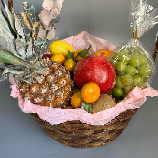 Корзина с фруктами большая