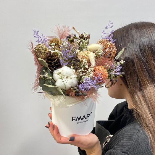 Композиция из сухоцветов 💐