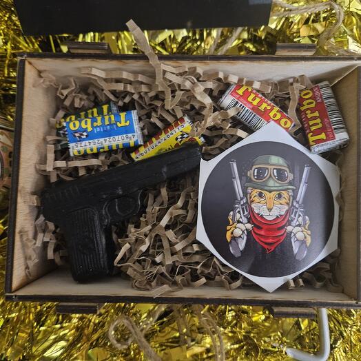 1 час безлимитной стрельбы из пневматики для двоих в деревянном боксе