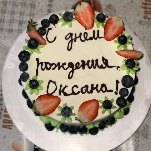 Торт « С днём рождения»