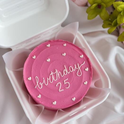 Бенто-торт «birthday»