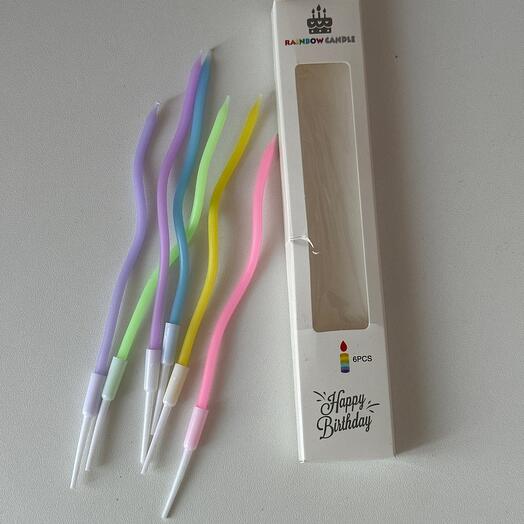 Свечи разноцветные