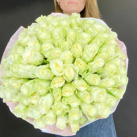 Белые розы