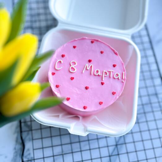 Бенто-торт Вишня-шоколад 8 марта