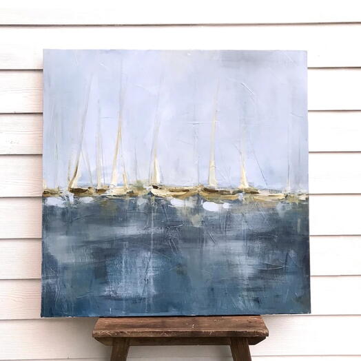 60*60 см, Морская серия, холст масло