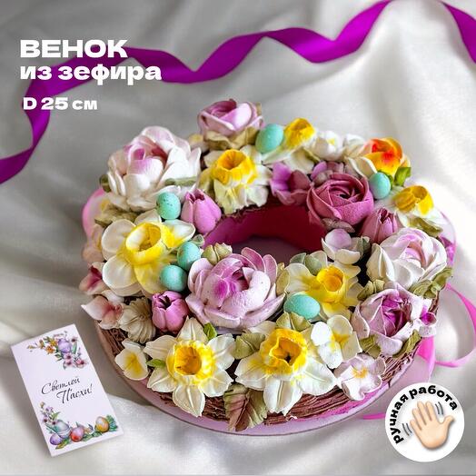 Торт пп зефирный пасха