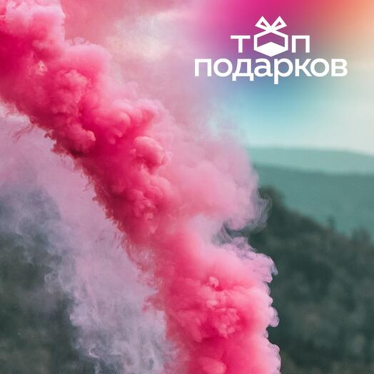 Подарочный сертификат Гендер-пати на аэродроме, аренда самолета с генератором дыма