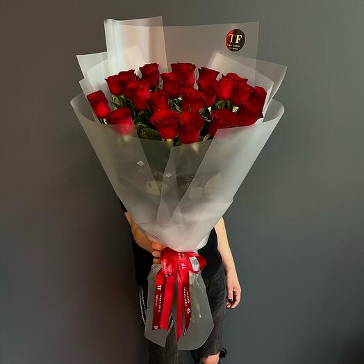 Букет 25 Красных роз