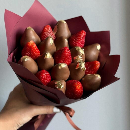 Букет из клубники в шоколаде «Chocolate»