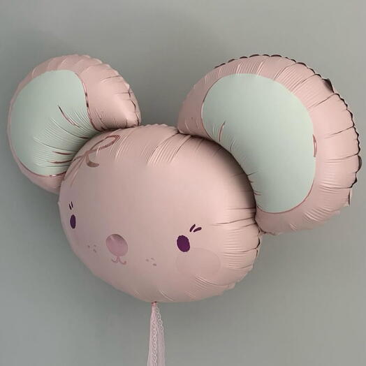 Palloncino topo rosa