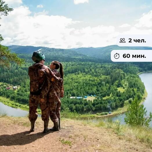 С видом на Ману! Прогулка на квадроцикле в п. Усть-мана