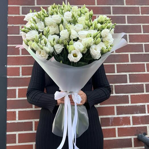 Красивый букет из Эустомы💐