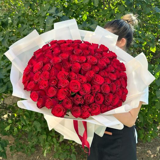 Букет wow 101 Роза