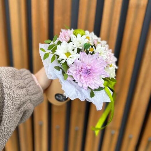 Цветочный микс в стаканчике🌸