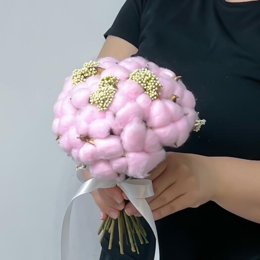 Свадебный букет невесты из сухоцветов🤍🎊