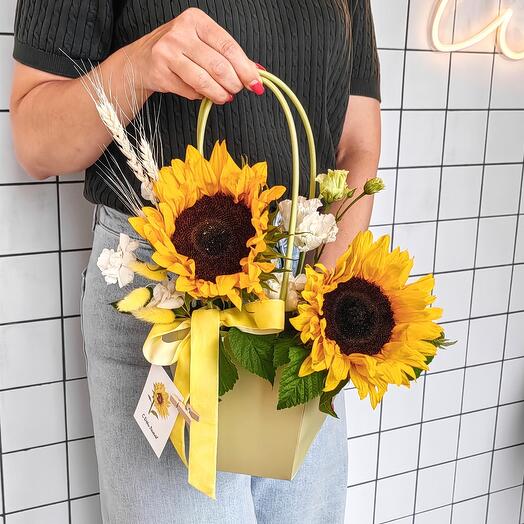 Сумочка с Подсолнухами🌻