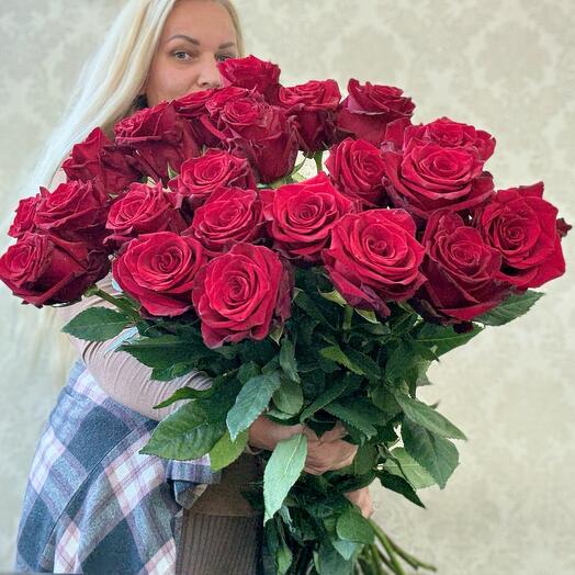 Высокая Роза 25 шт