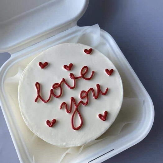 Бенто торт «Love you