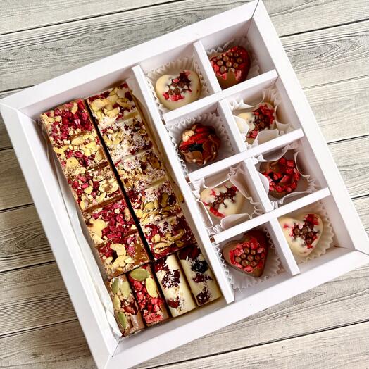 Бельгийский шоколад с разными наполнениями