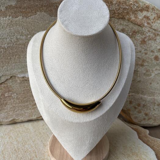 Чокер цепочка на шею  Золотое ожерелье, подарок маме, матери