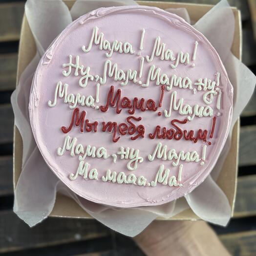 Бенто торт Мама Мам
