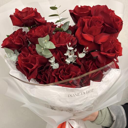 Букет Красное Сердце