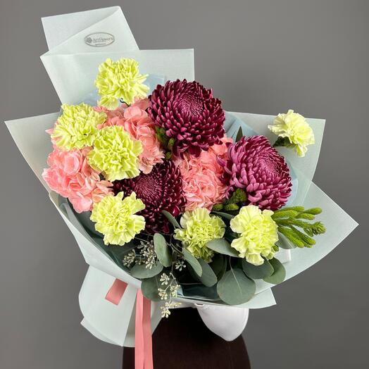 Цветы Букет Art Flowers Осенний джаз