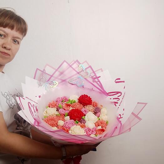 Зефирный букет
