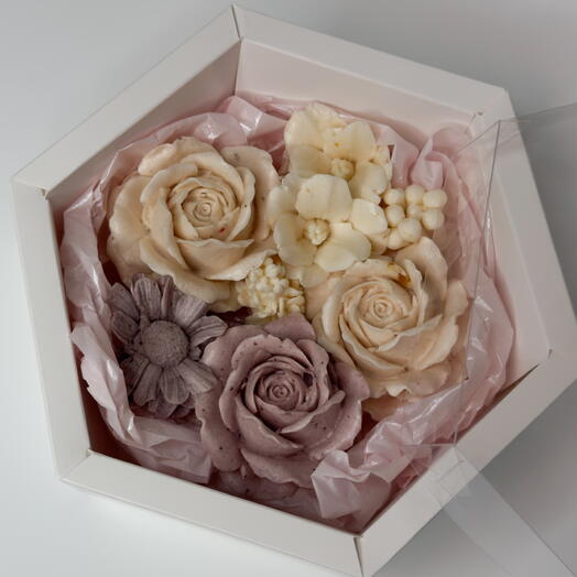 Фигурный зефир в боксе