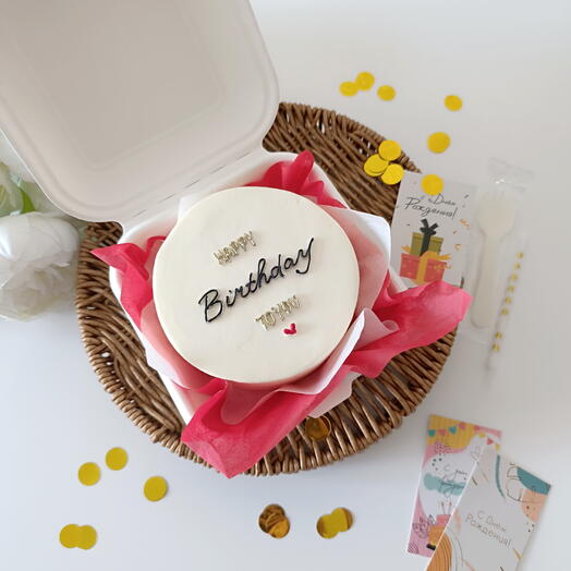 Бенто торт Happy Birthday