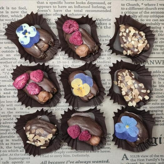 Королевские финики в шоколаде ассорти вкусов