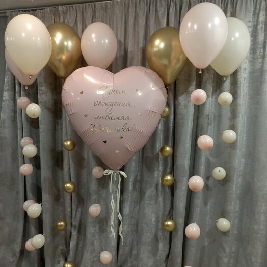 Набор шаров для доченьки