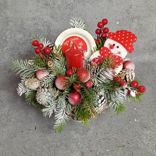 Новогодняя композиция 14