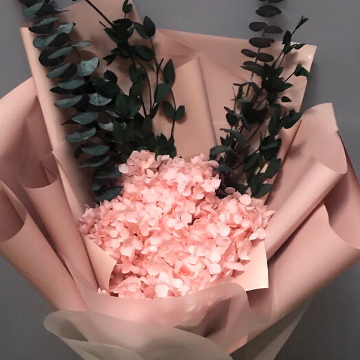 Букет розовой Гортензии