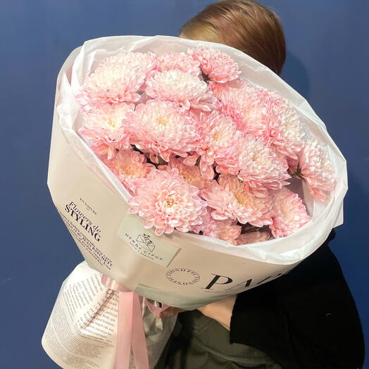 Букет нежных хризантем🌸