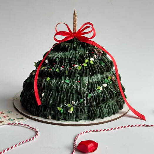 Торт «Елка» на новогодний стол, Новый год 2026