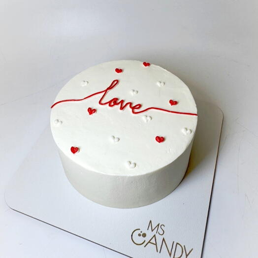 Бенто- торт "Love", вес 450г., парню, любимому, мужчине, девушке,на день рождения, день влюбленных