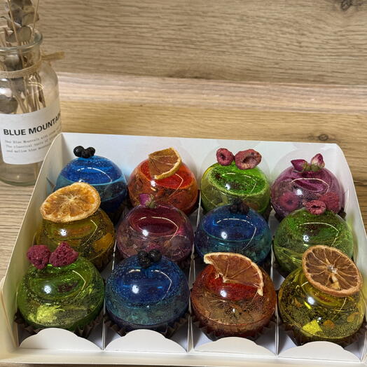 Набор чайных бомбочек из 12 шт в подарок на день рождения