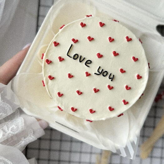 Бенто-торт «Love you»