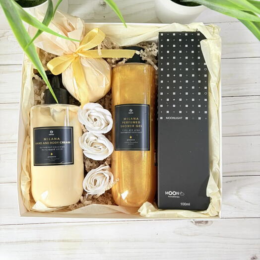 Набор с диффузором и кремом для тела