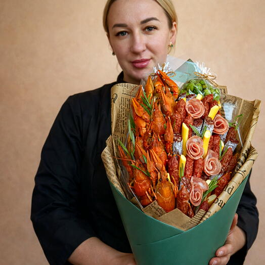 Букет Микс раков и колбас